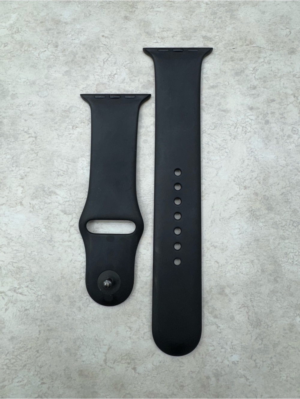Apple Black Silicone Watch Band for Apple Watch
